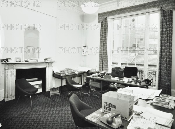 142 Harley Street, Westminster LB, London: first floor rear room, 1974. Creator: Unknown.