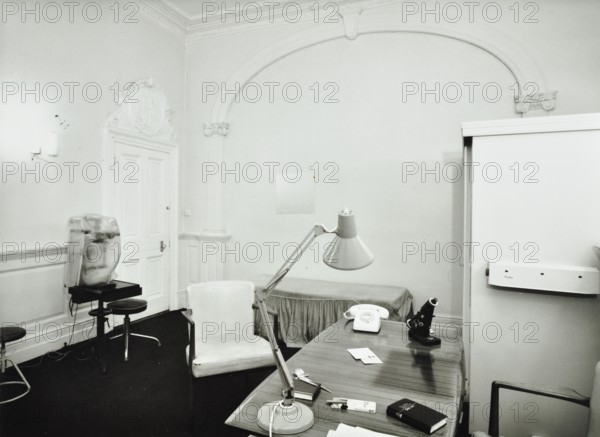 144 Harley Street, Westminster LB, London: first floor rear room, 1974. Creator: Unknown.