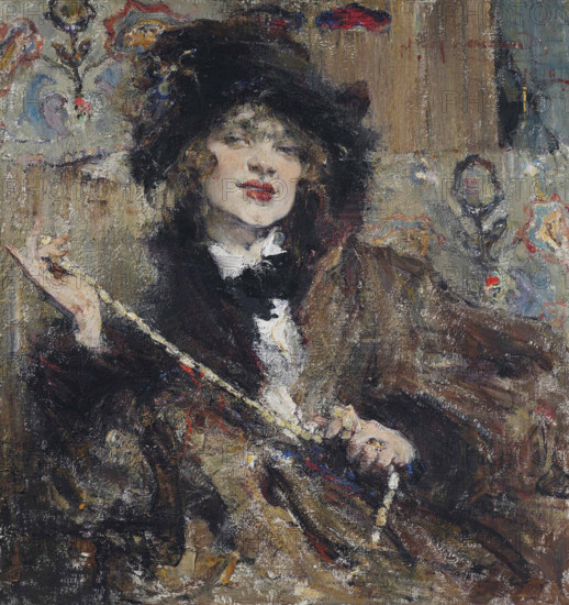 Portrait of Mademoiselle Podbelskaya, 1912..