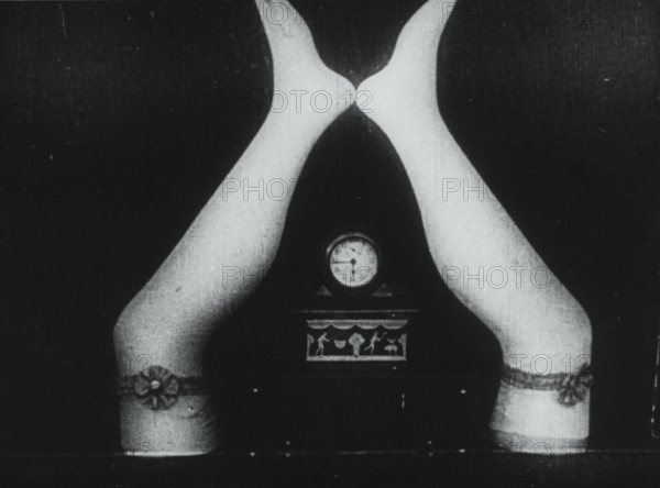Scene from the silent film Ballet Mécanique, 1924.
