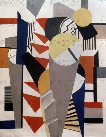 'Composition', 1918.  Creator: Fernand Leger.