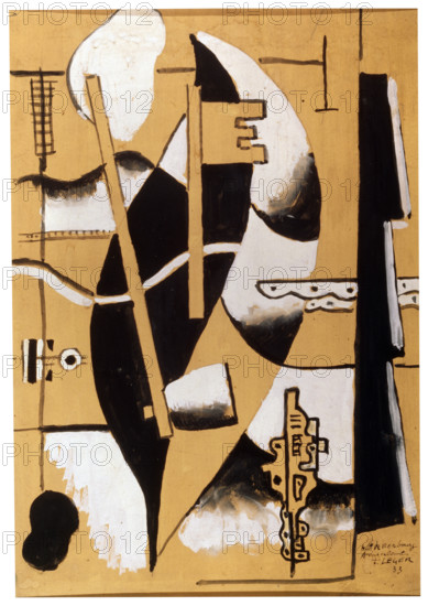 'Composition', 1933.  Creator: Fernand Leger.