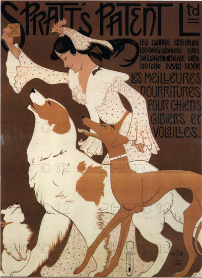 Spratt's Patent, Limited, 1909. Creator: Auguste Jean Baptiste Roubille.