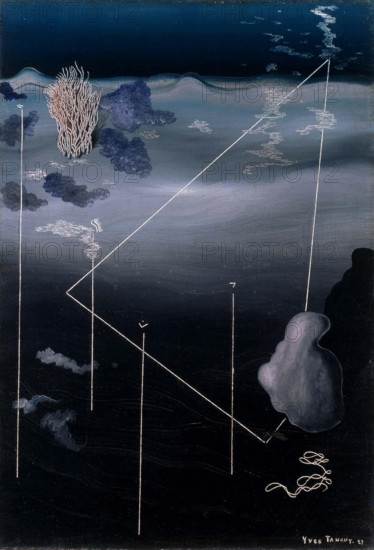 Belomancie I, 1927. Creator: Yves Tanguy.