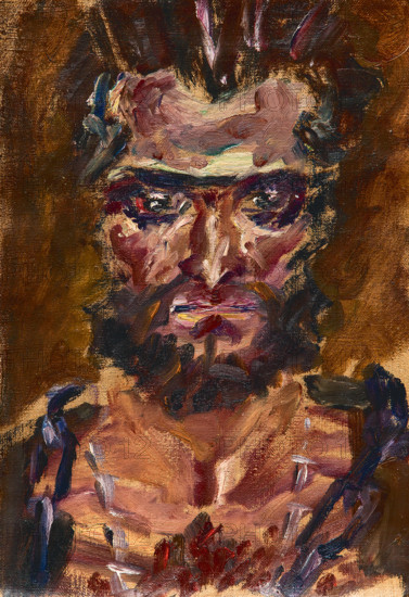 Makeup design for the opera Boris Godunov by M, Mussorgsky, 1946. Creator: Fyodor Fyodorovsky.