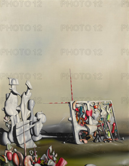 There, Motion Has Not Yet Ceased, 1945. Creator: Yves Tanguy.