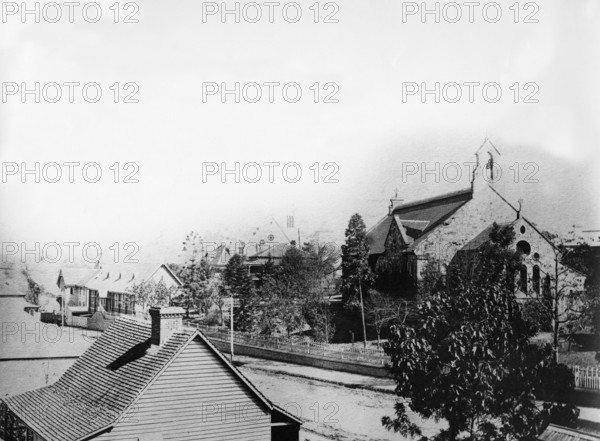 All Saints Anglican Church Wickham Terrace, Brisbane, Queensland, 1888. Creator: Robert Augustus Henry L'Estrange.