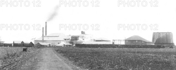 Little Rocky Point Sugar Mill, Near Woongoolba, Qld, 1882. Creator: Robert Augustus Henry L'Estrange.