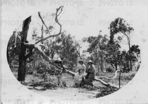Camping at Woody Point, Redcliffe Peninsula, Queensland, 1912. Creator: Robert Augustus Henry L'Estrange.