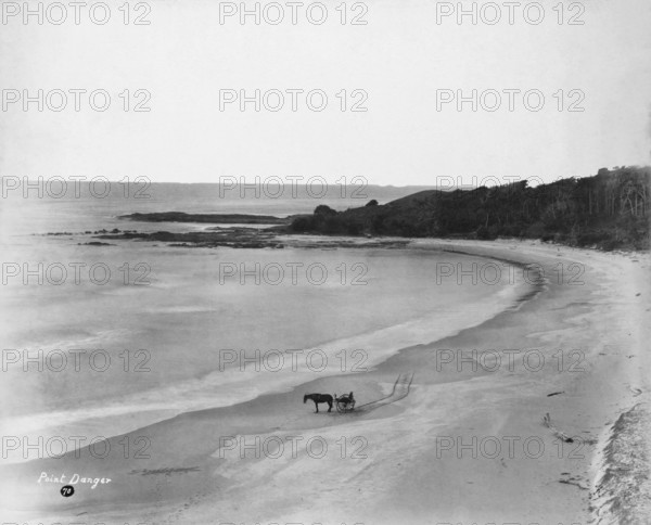 Rainbow Bay, Point Danger, Coolangatta, Queensland, c1894. Creator: Poul C Poulsen.