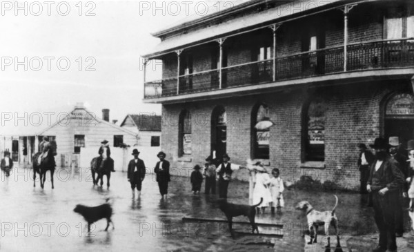 The Waterloo Hotel,  Ann Street and Commercial Road, Brisbane, 1893. Creator: Poul C Poulsen.