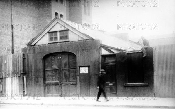Brisbane's first Fire Station, c1869. Creator: Unknown.