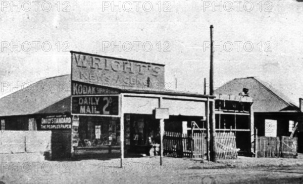 Wrights Newsagency in Albion, c1902. Creator: Unknown.