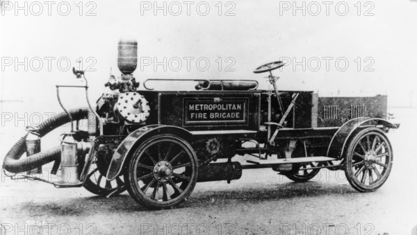 Merryweather chemical fire engine, c1905. Creator: Unknown.