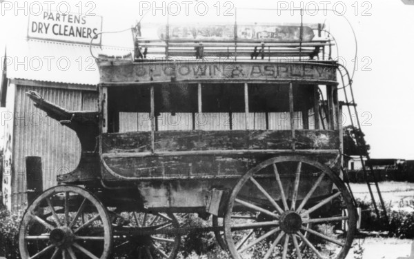 Horsedrawn bus, Brisbane, c1895. Creator: Unknown.