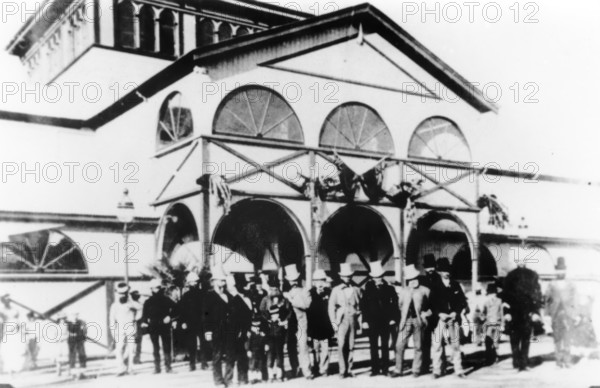 Committee members of the National Agricultural & Industrial Association, 1877. Creator: George Parkinson Wright.
