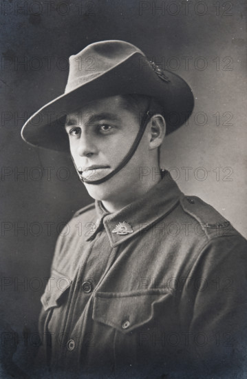 Postcard of soldier 'Jack', friend of Bernard Laurence 'Barney' Nugent. Creator: Murphy.