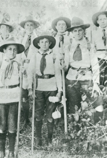 Mosman Boy Scouts, 1908. Creator: Unknown.