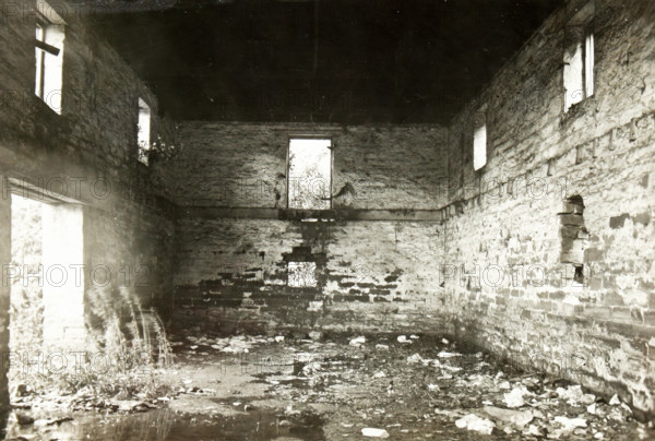 Interior view of The Barn, Mosman Bay, c1920. Creator: Unknown.