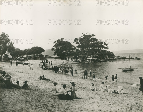 Hunters Beach, Balmoral, c1910. Creator: Unknown.