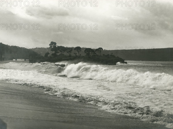 Rough seas at Balmoral Beach, 1960s. Creator: Unknown.