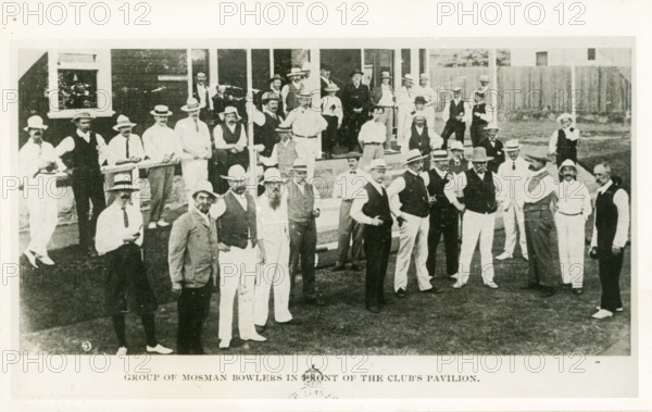 Mosman bowlers, c1905. Creator: Unknown.