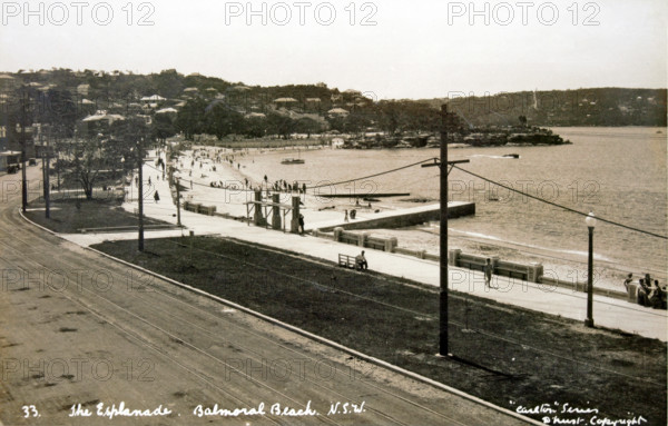 The Esplanade, Balmoral, c1935. Creator: Unknown.