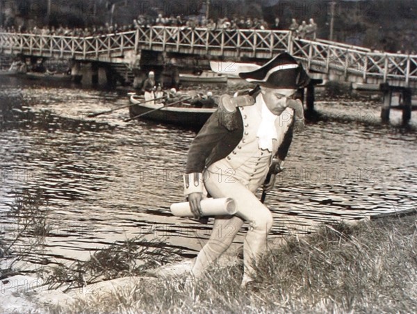Boy Scout pageant, Mosman Bay, n.d. Creator: Unknown.