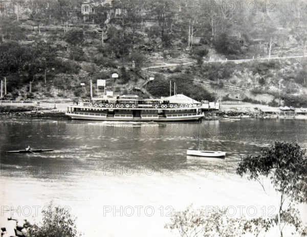 Mosman Bay ferry, c1890. Creator: Unknown.