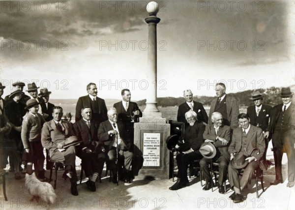 Official opening of Balmoral Beach Esplanade, 1927. Creator: Unknown.