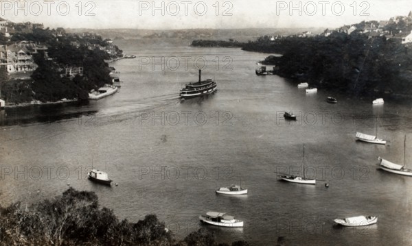 Mosman Bay, c1900, looking south. Creator: Unknown.
