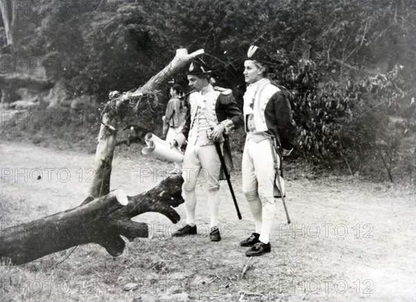 Pageant commemorated Mosman Bay being originally named Careening Cove as HMS Sirius... Creator: Unknown.