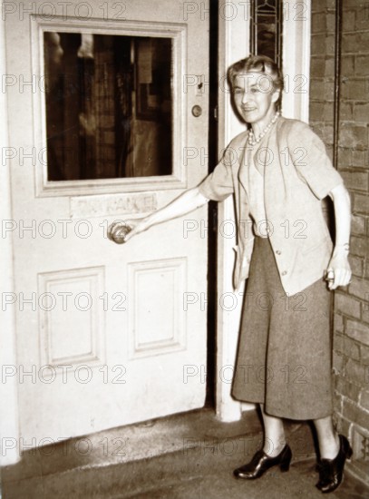 Bess Thomas, Chief Librarian Mosman Library, 1945 -1962. Creator: Unknown.