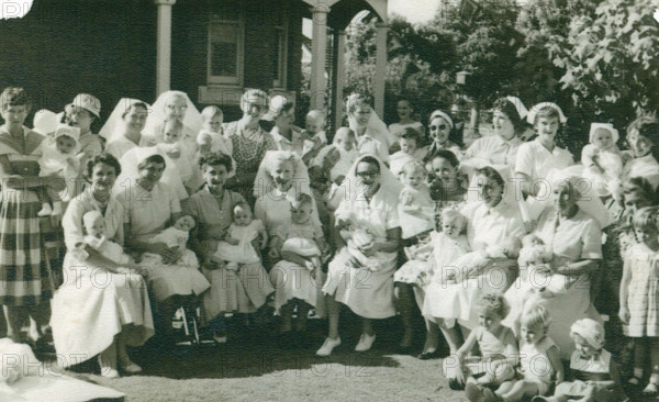 Mothers and babies at a 'Back to St Monan's Day'  afternoon, 1959. Creator: Unknown.