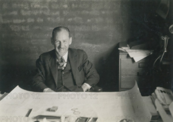 A.J. Dee, Mosman Council engineer, 1935. Creator: Unknown.