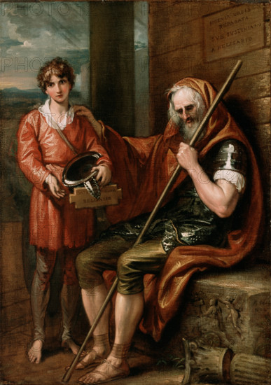 Belisarius and the Boy, 1802. Creator: Benjamin West.