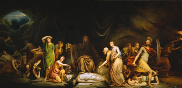 The Court of Death, 1820. Creator: Rembrandt Peale.