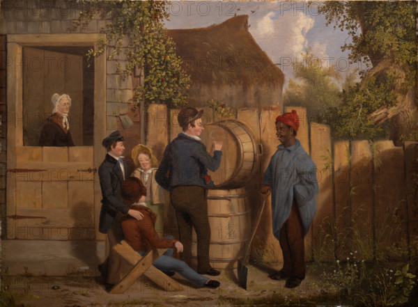 The Young Artist, c1840. Creator: Thomas Mickell Burnham.