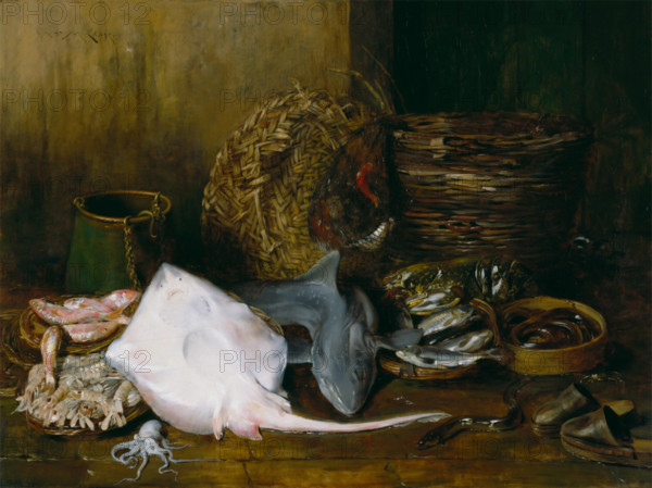 The Yield of the Waters, 1878. Creator: William Merritt Chase.