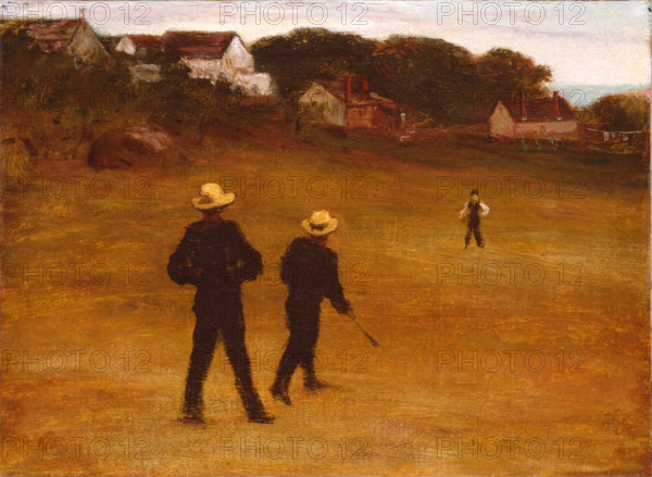 The Ball Players, c1877. Creator: William Morris Hunt.