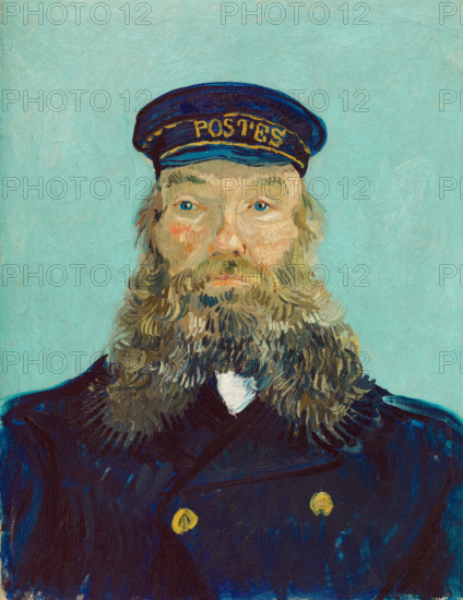 Portrait of Postman Roulin, 1888. Creator: Vincent van Gogh.