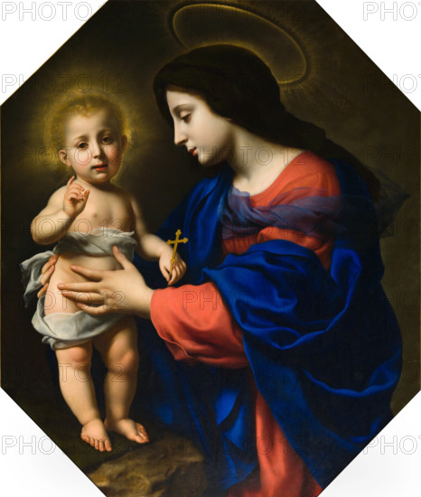 Madonna and Child, 1651. Creator: Carlo Dolci.