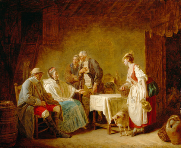 The Shepherdess of the Alps, 1775. Creator: Etienne Aubry.