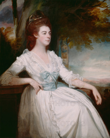 Miss Clavering, between 1780 and 1782. Creator: George Romney.