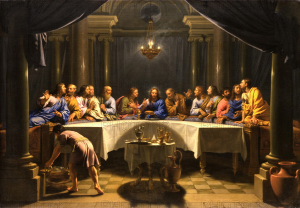 The Last Supper, c1678. Creator: Jean-Baptiste de Champaigne.