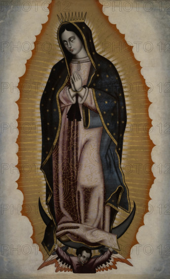 The Virgin of Guadalupe, 17th century. Creator: Luis de Texeda.