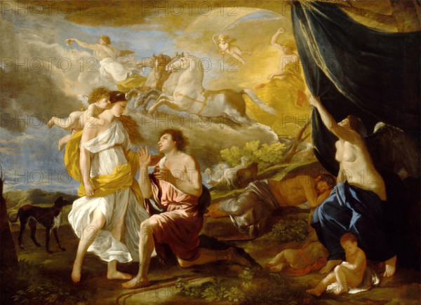 Selene and Endymion, c1630. Creator: Nicolas Poussin.