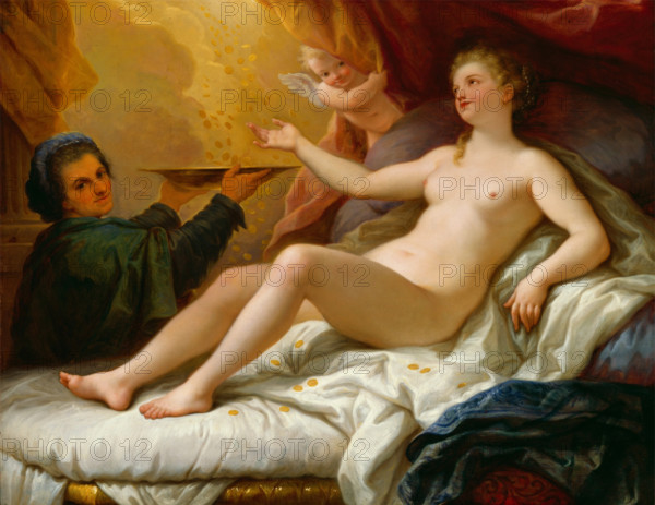 Danaë, c.between 1705 and 1715. Creator: Paolo de' Matteis.