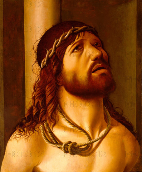 Christ at the Column, early 16th century. Creator: Antonio de Saliba.