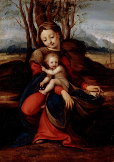 Madonna and Child, between 1515 and 1535. Creator: Circle of Correggio.